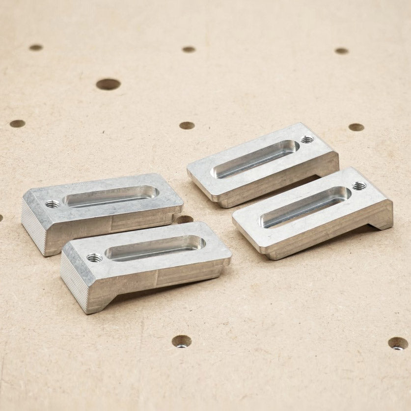 4 aluminium strap top clamps